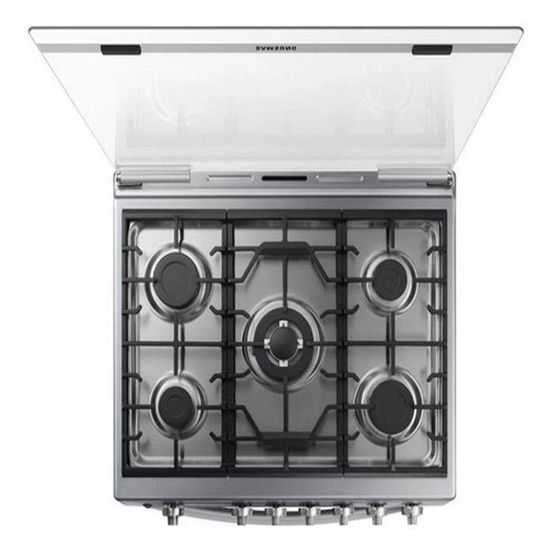 Cocina Gas Samsung 5 Quemadores Nx52a7422cszs-3