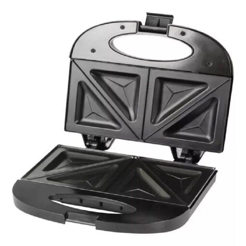 Sandwichera Sindelen 2 Panes Negra Sw-850ng-2