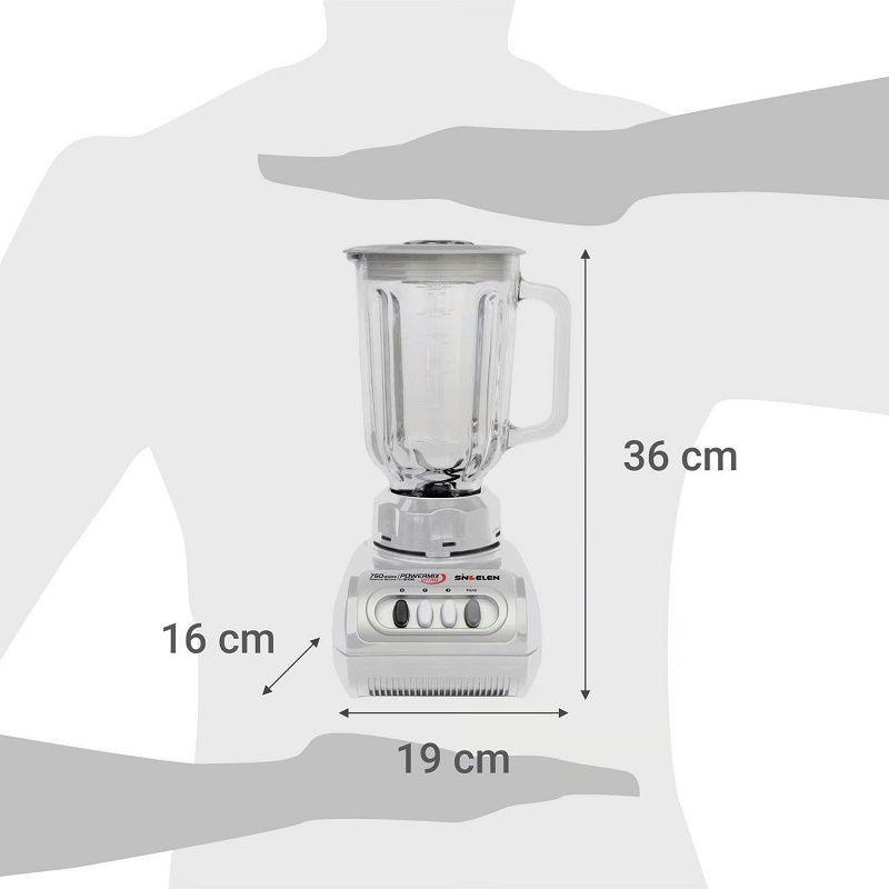 Licuadora Sindelen Jarro De Vidrio L-1610bl-2
