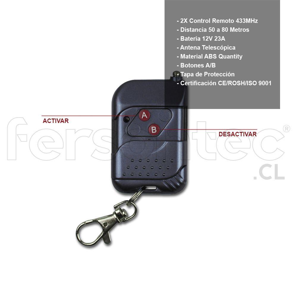Alarma Comunitaria Vecinal+ 2 Control Remoto Inalambrico Sos-3