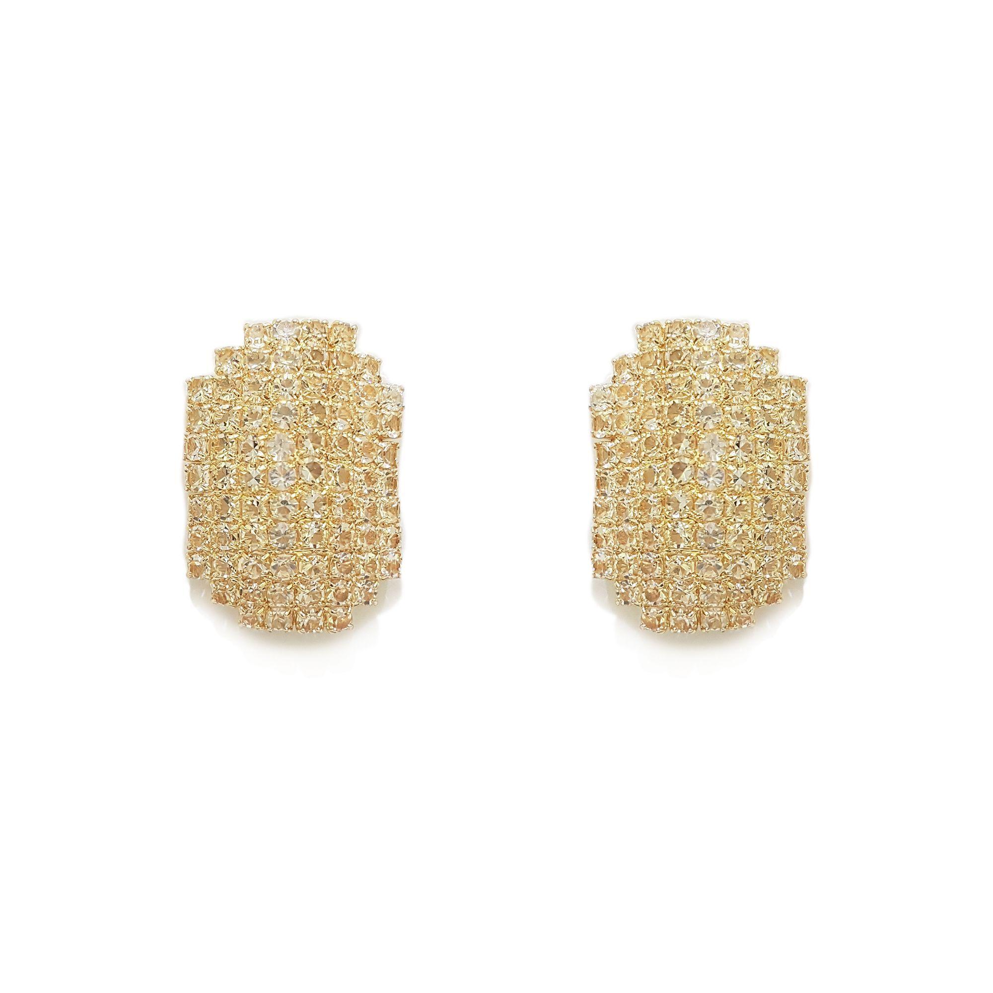 Aros De Fantasía Para Fiesta De Strass Lula-0