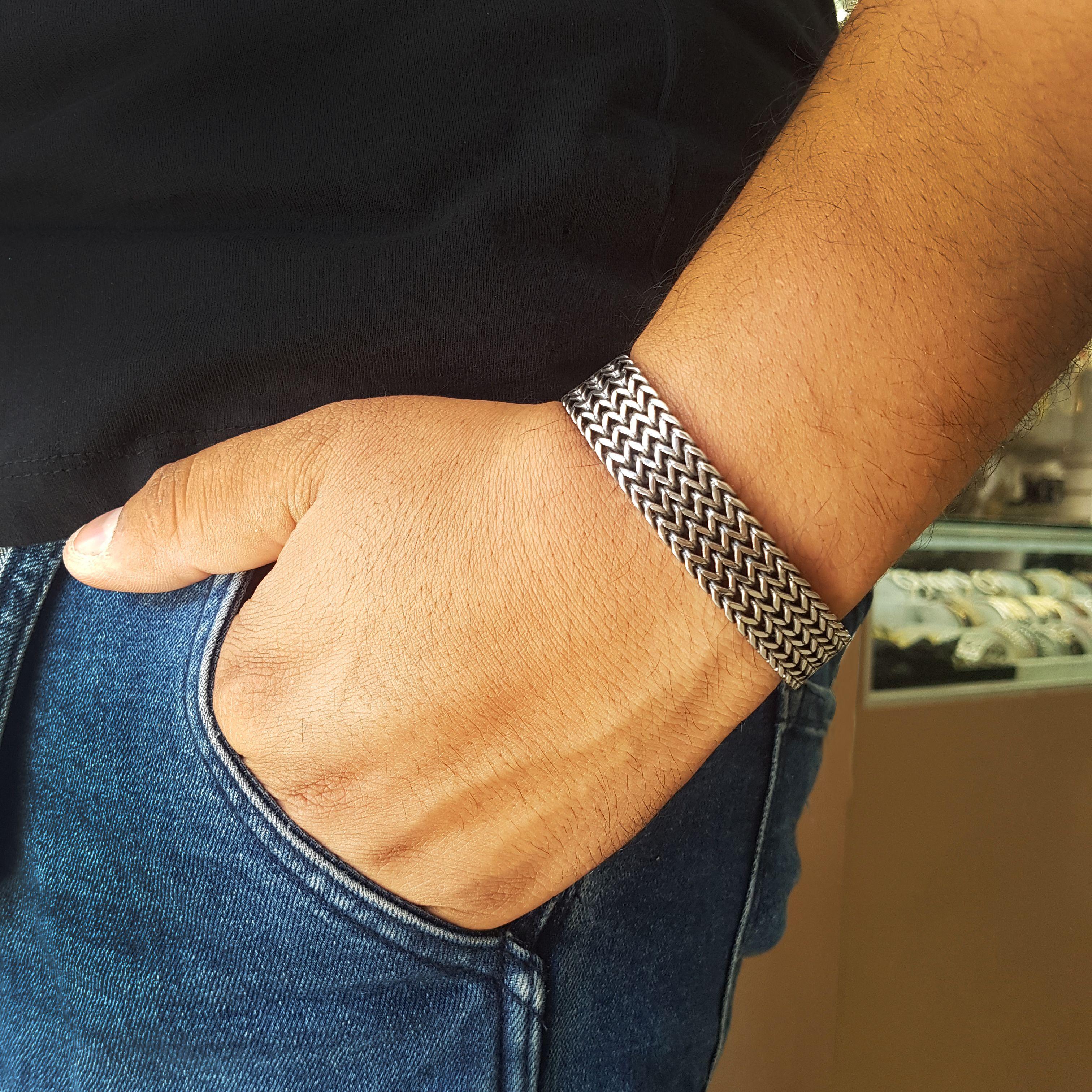 Pulsera De Acero Para Hombre Apolo-4