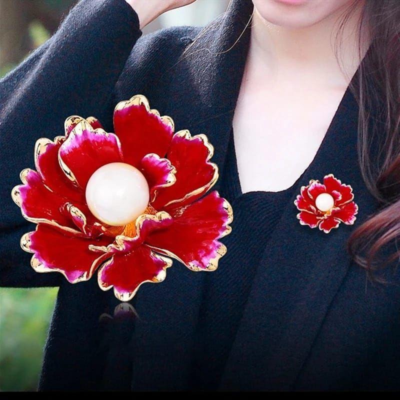 Broche Prendedor Para Mujer Florez-2