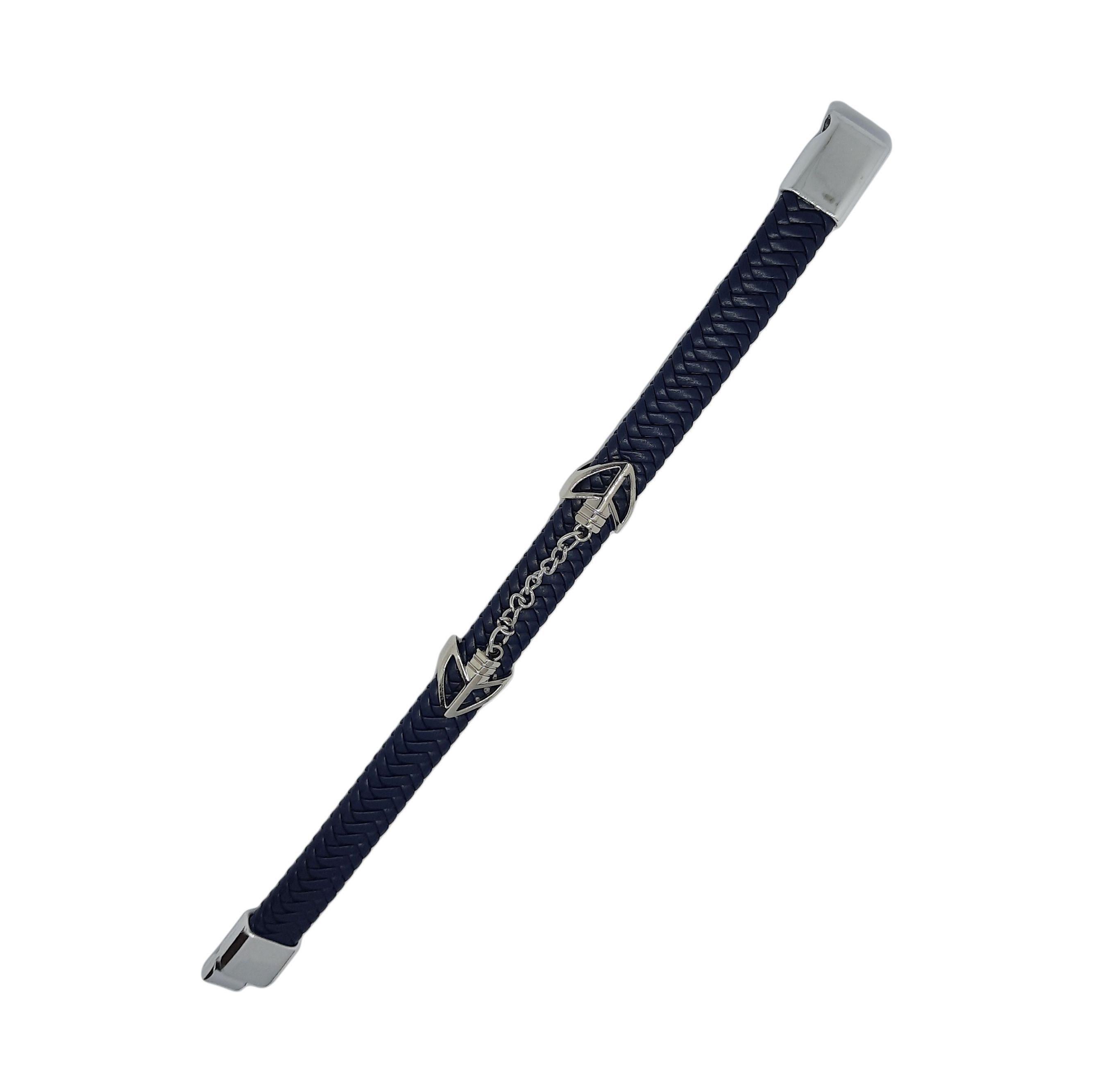 Pulsera De Ecocuero Para Hombre / Grecia-2