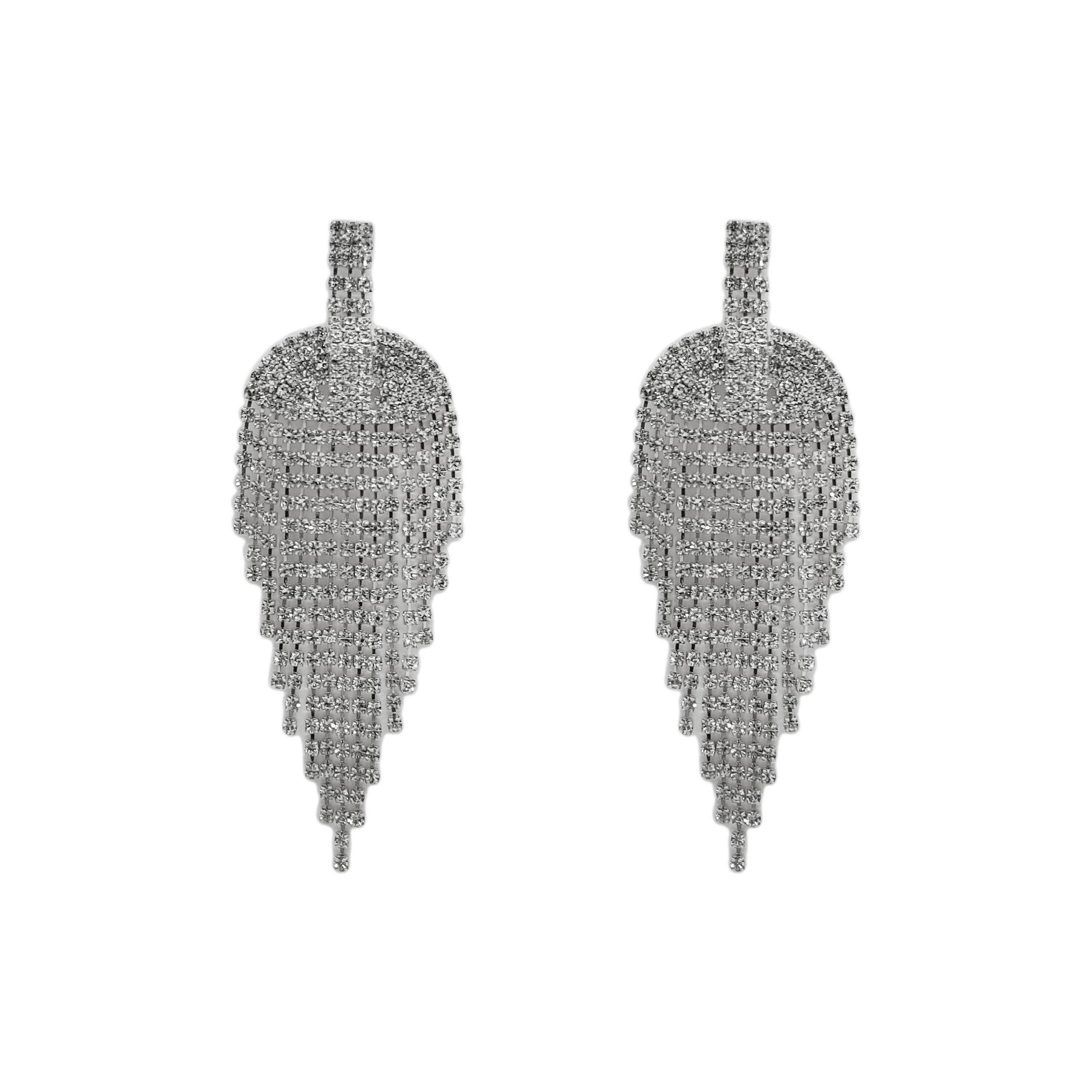 Aros De Fantasía Para Fiesta De Strass Iso-0
