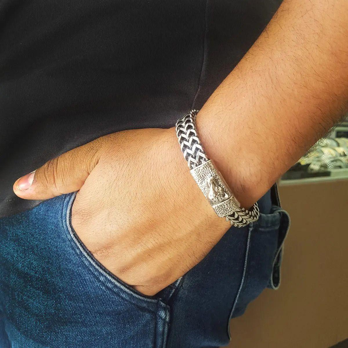 Pulsera De Acero Para Hombre Hera-4