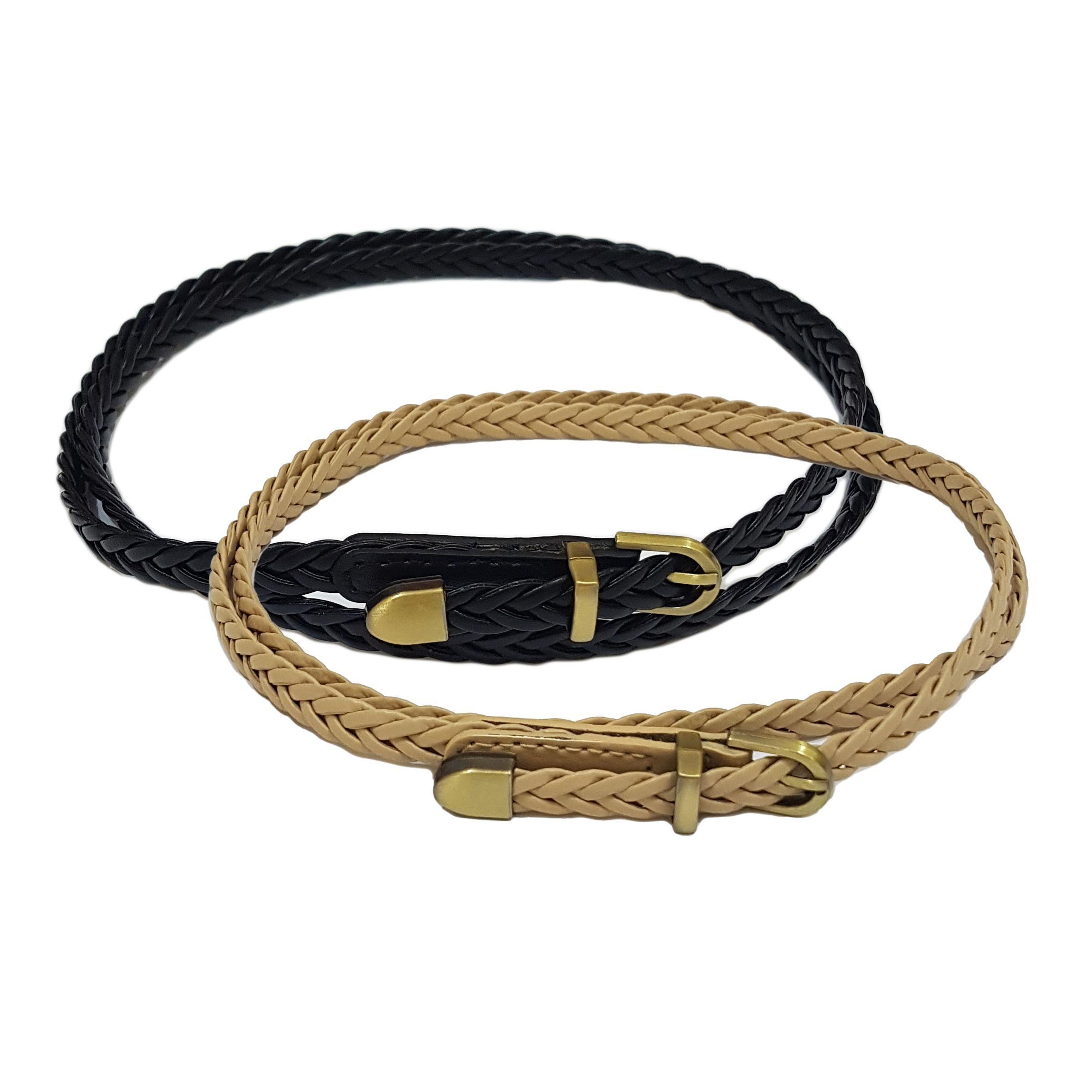 Set De 2 Cinturones Trenzados Pascal-0