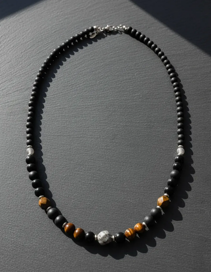 Collar De Hombre En Acero Jou-2