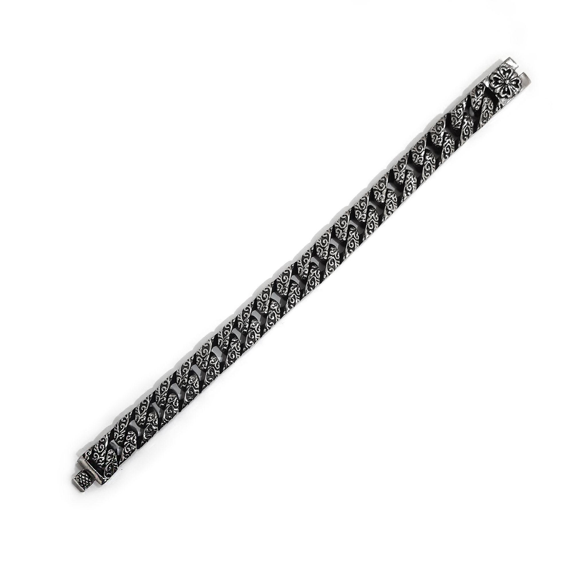 Pulsera De Acero Para Hombre Medusa-3
