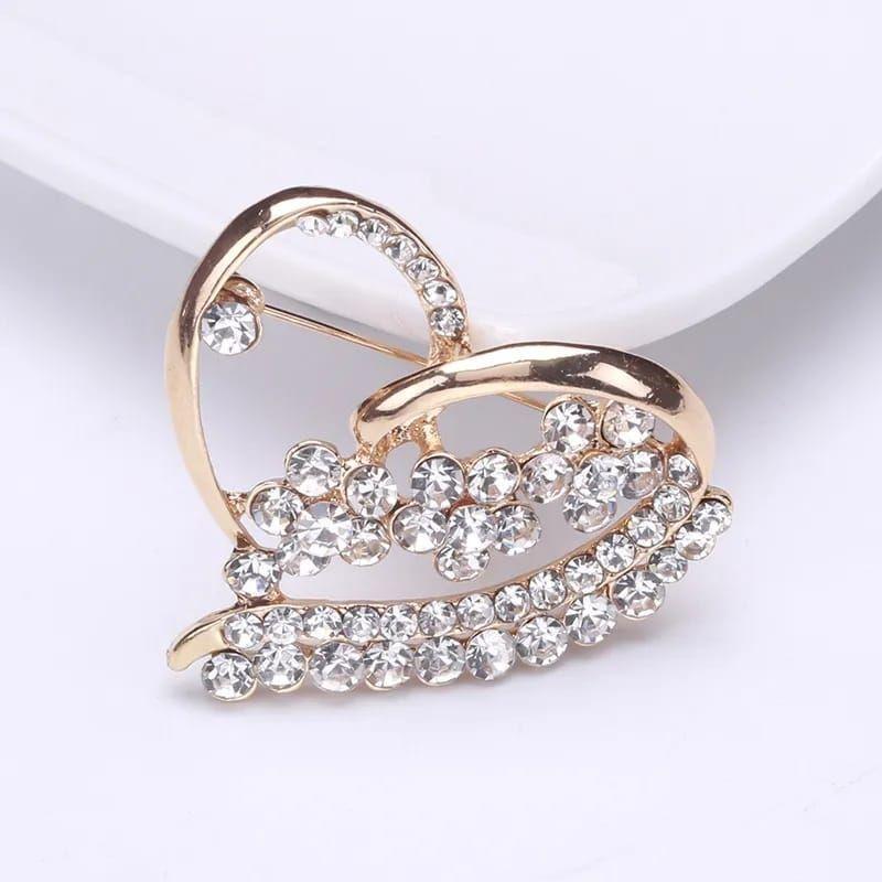 Broche Prendedor Para Mujer Bello Corazon-2