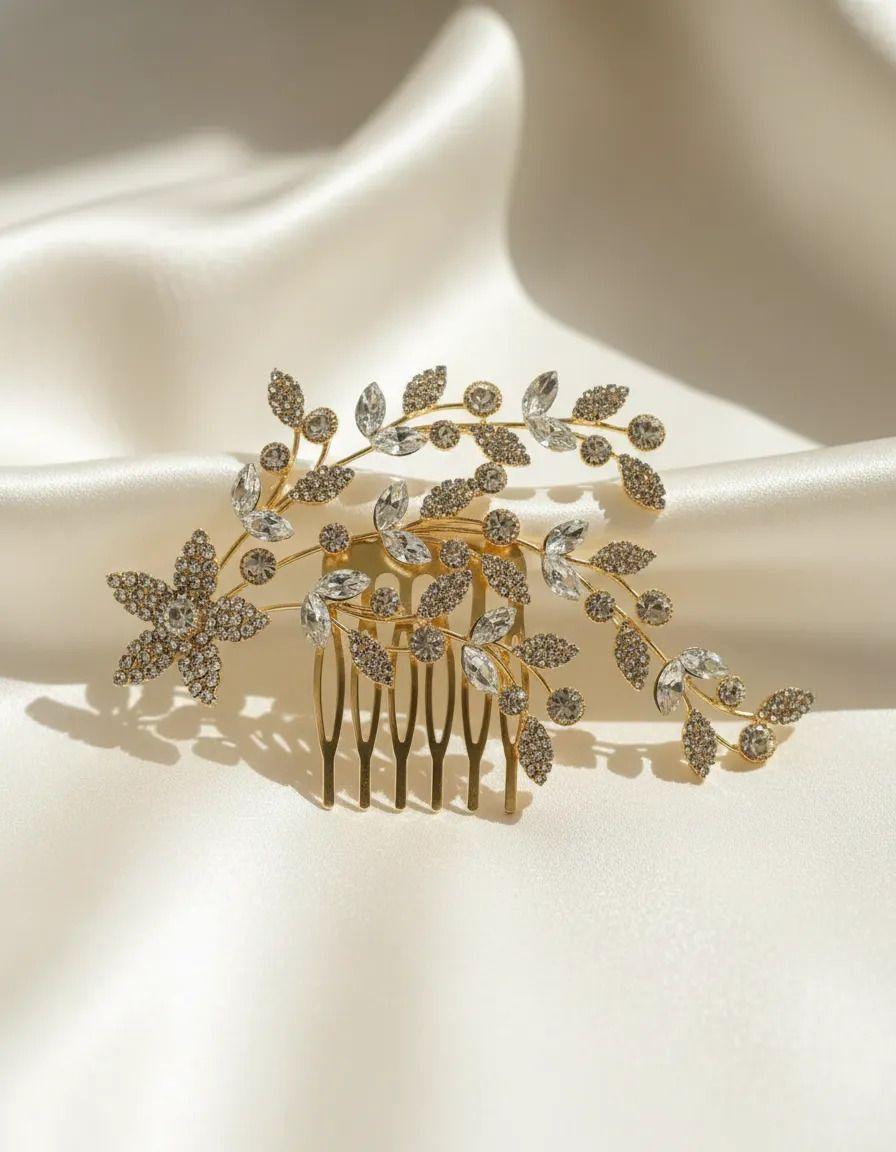 Peineta / Tocado / Accesorios Para Novia Reme-3