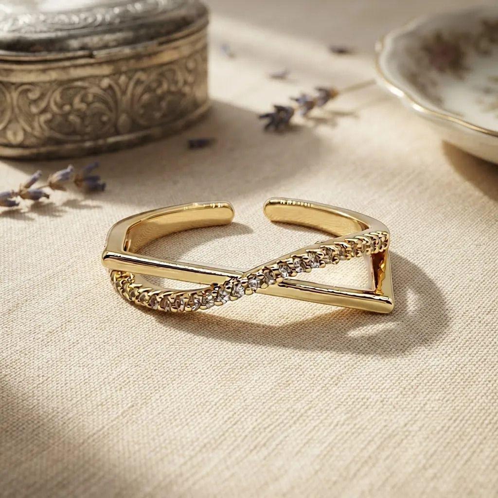 Anillo Mujer Ajustable Fantasia Infinito-2