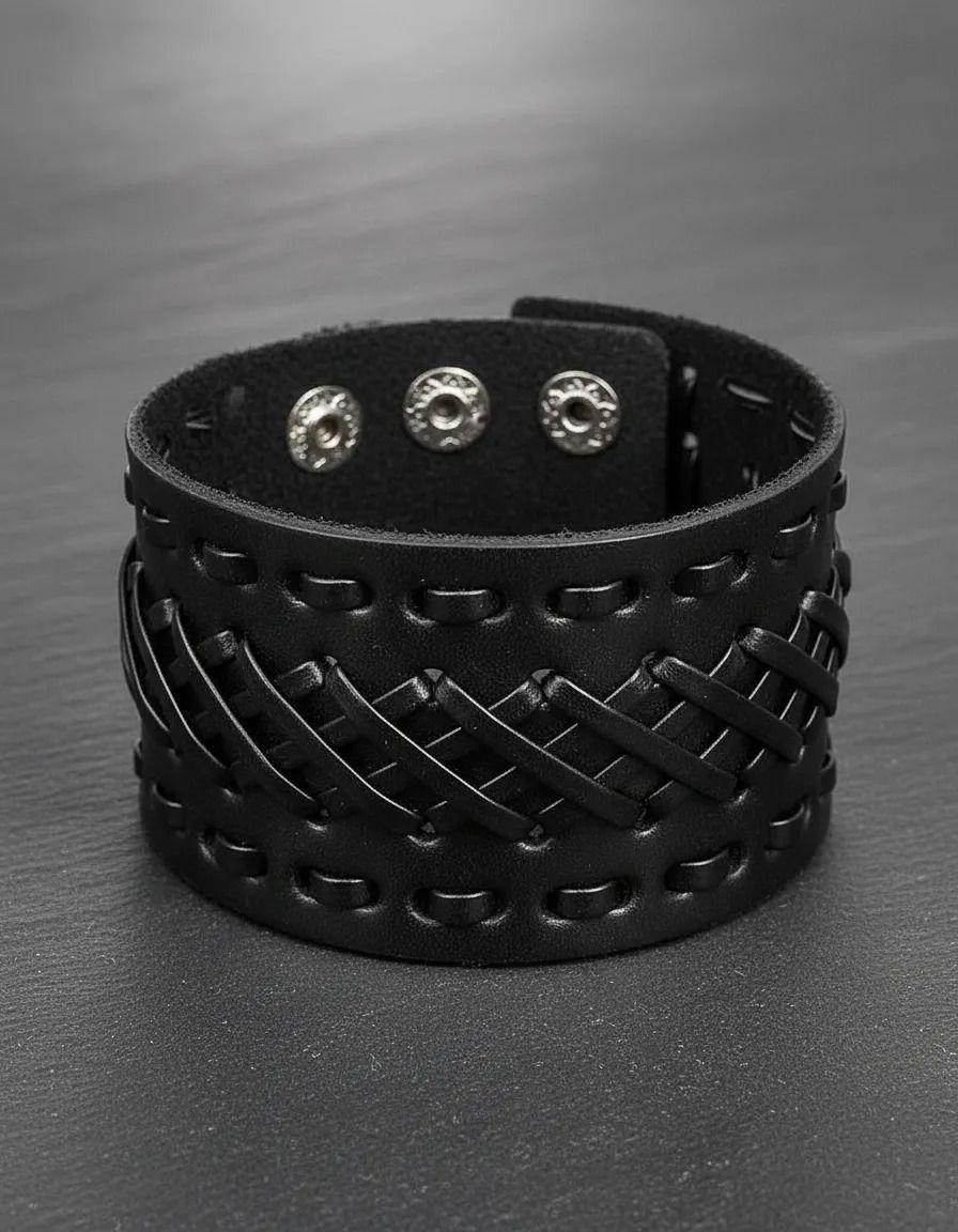 Brazalete Cuero Hombre Infinitos-3