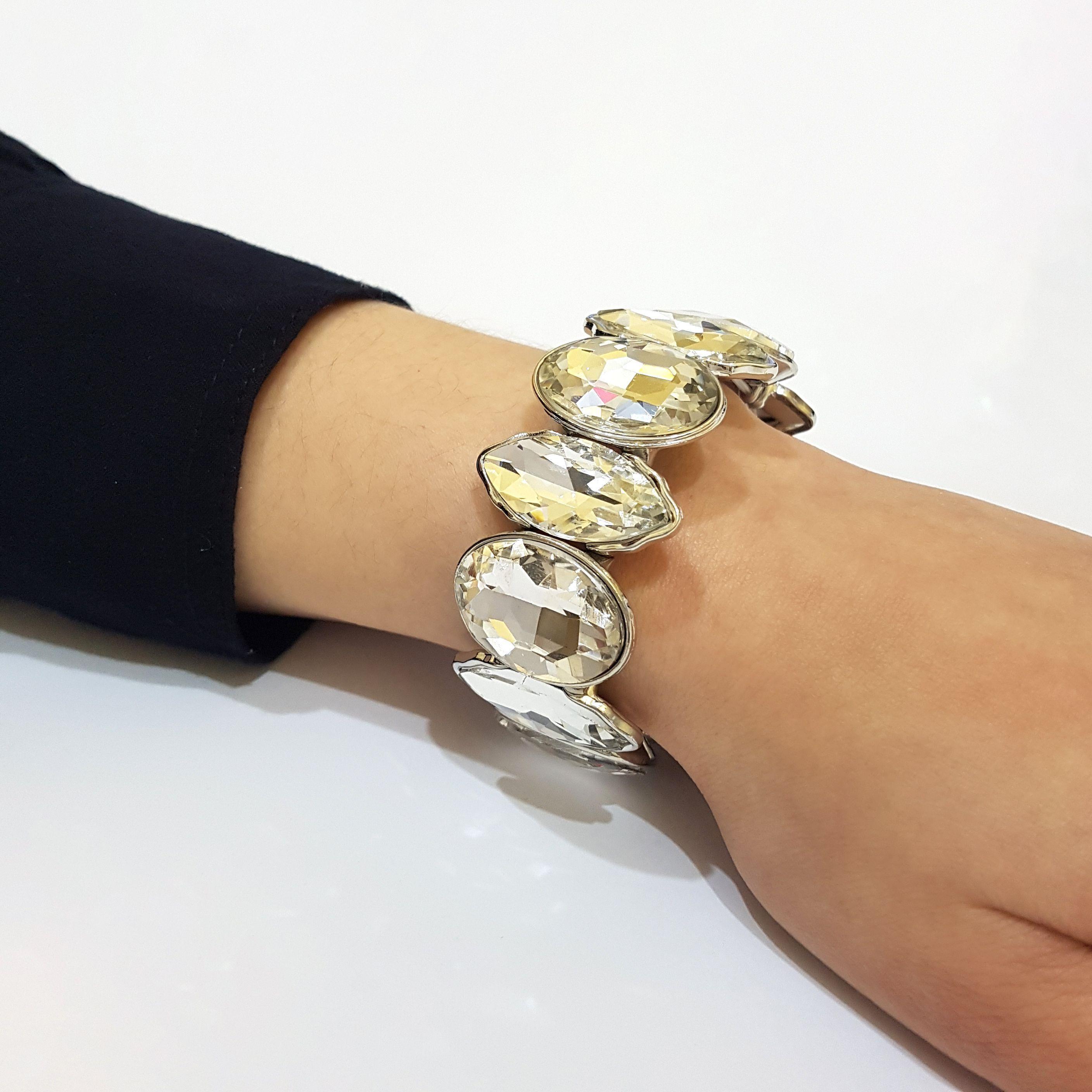 Brazalete / Pulsera Fantasía Para Fiesta Elasticada Delicate-3