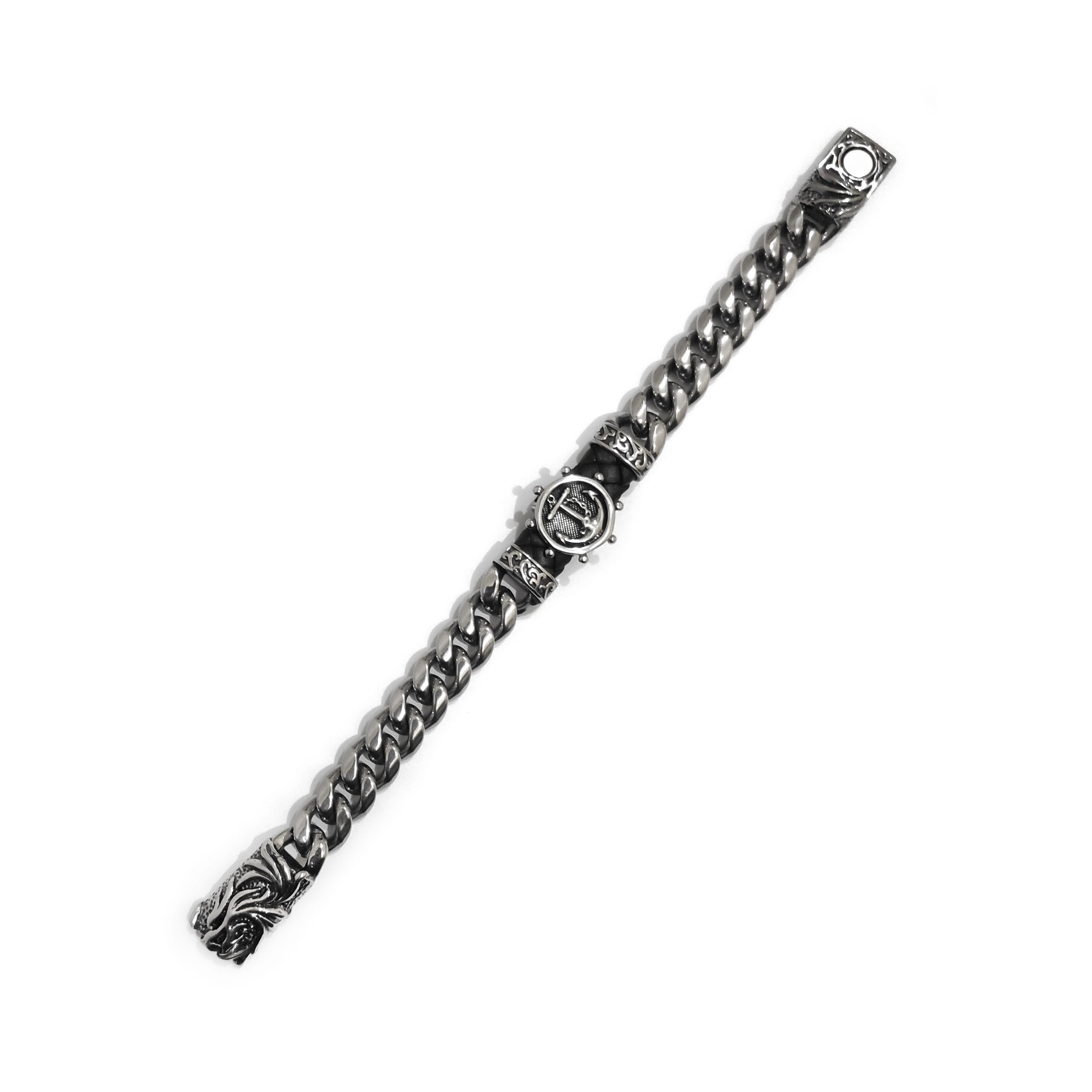 Pulsera De Acero Para Hombre Arabe-4