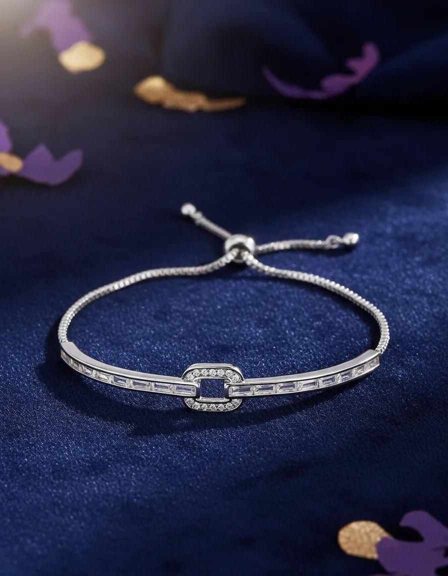 Brazalete / Pulsera Fantasía Para Fiesta De Strass Angel-2