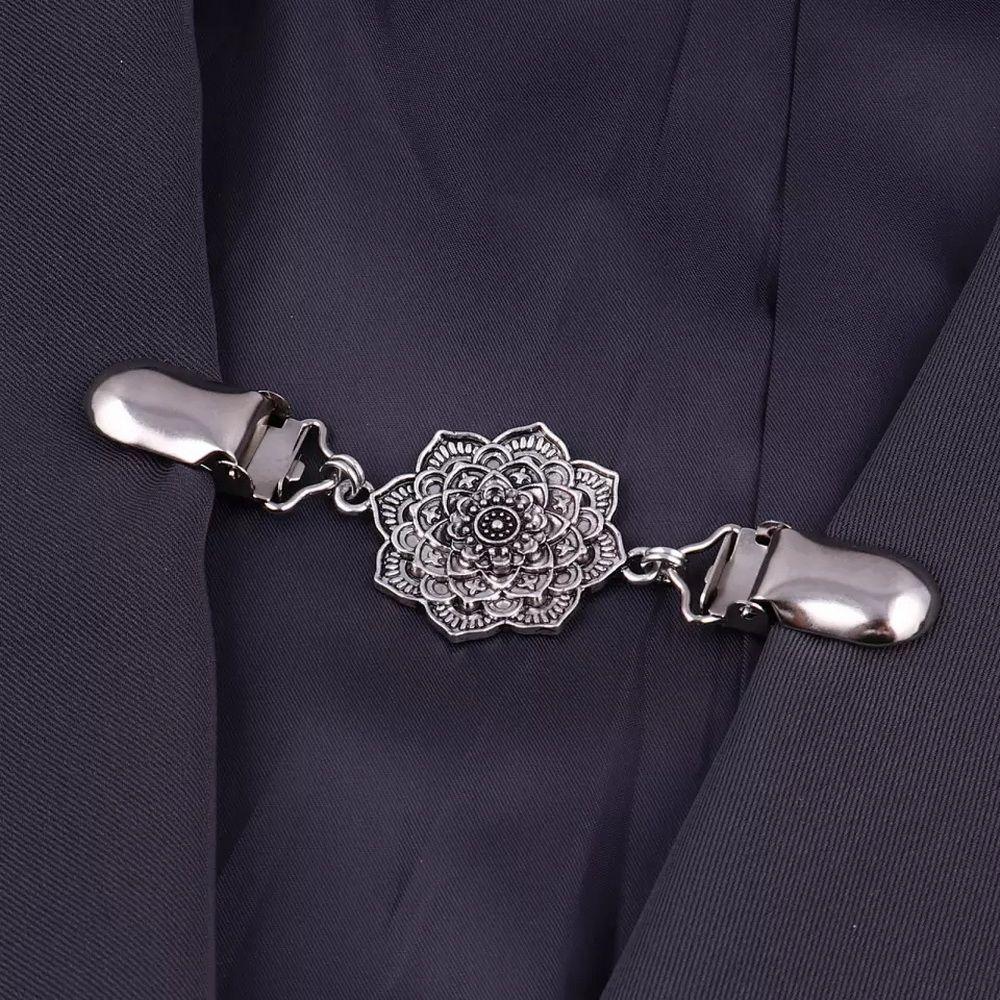 Broche / Sujetador Clip De Ropa Mandala -3