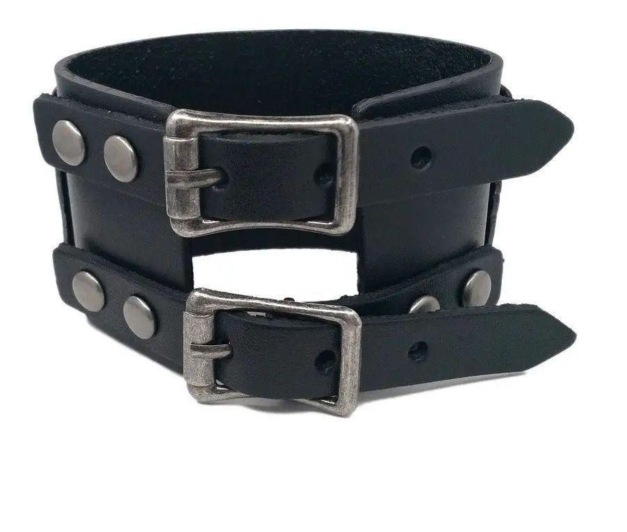 Brazalete Cuero Hombre Lobo-2