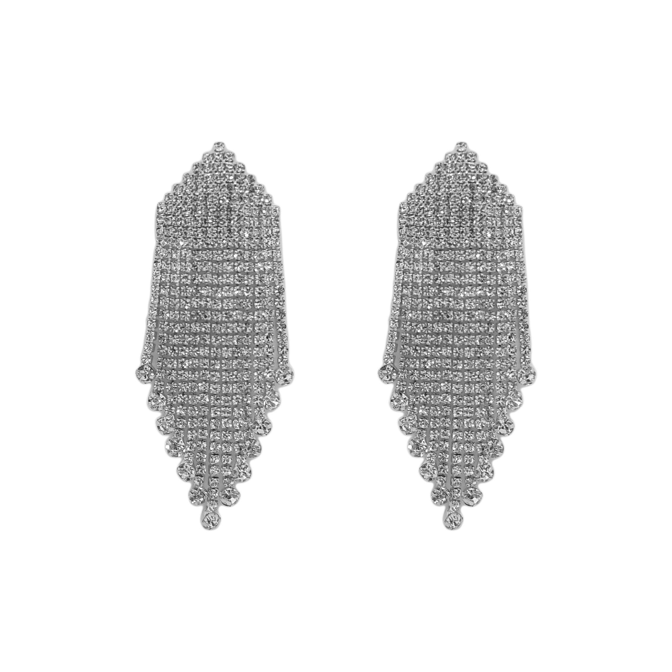 Aros De Fantasía Para Fiesta De Strass Yoli-0