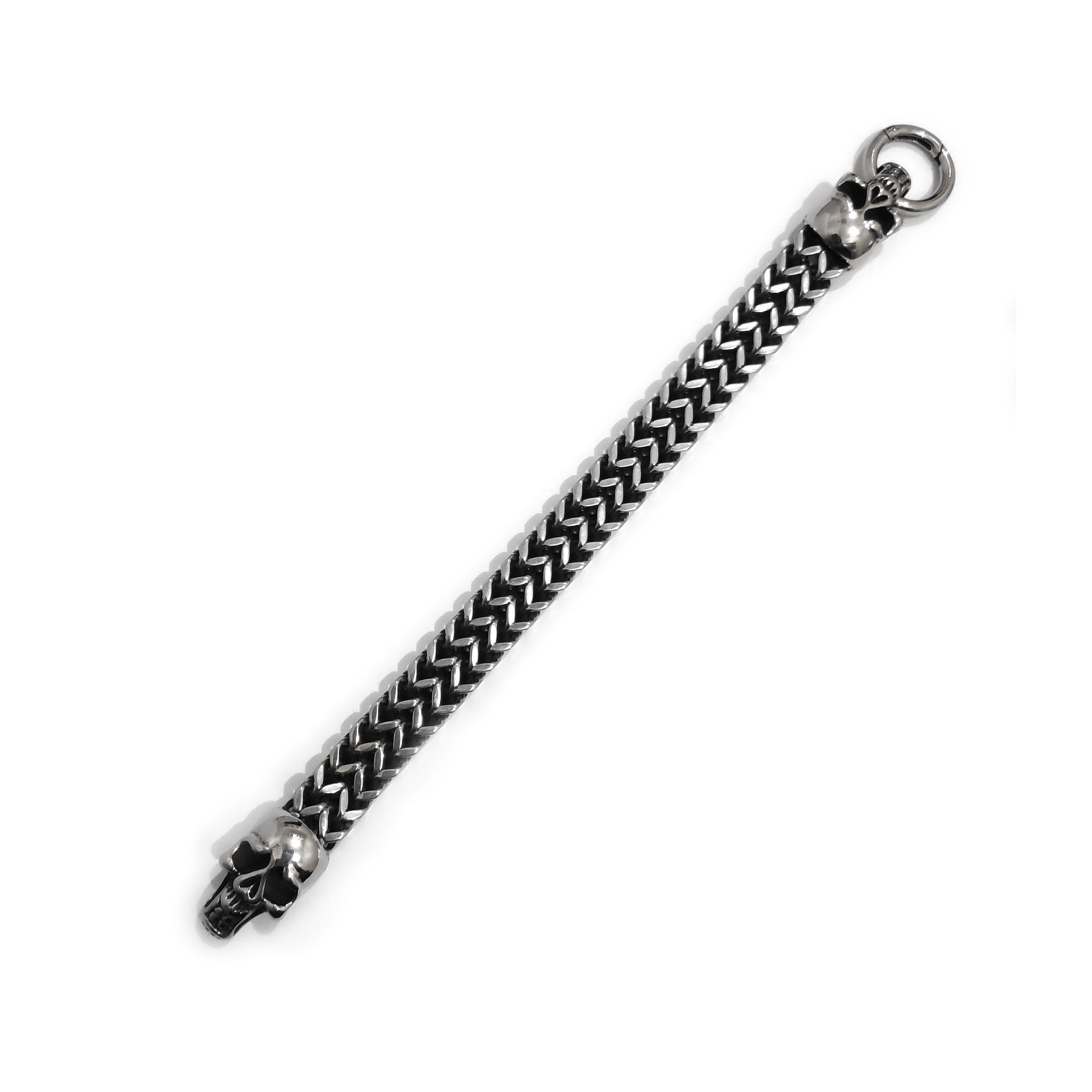 Pulsera De Acero Para Hombre Punisher-3
