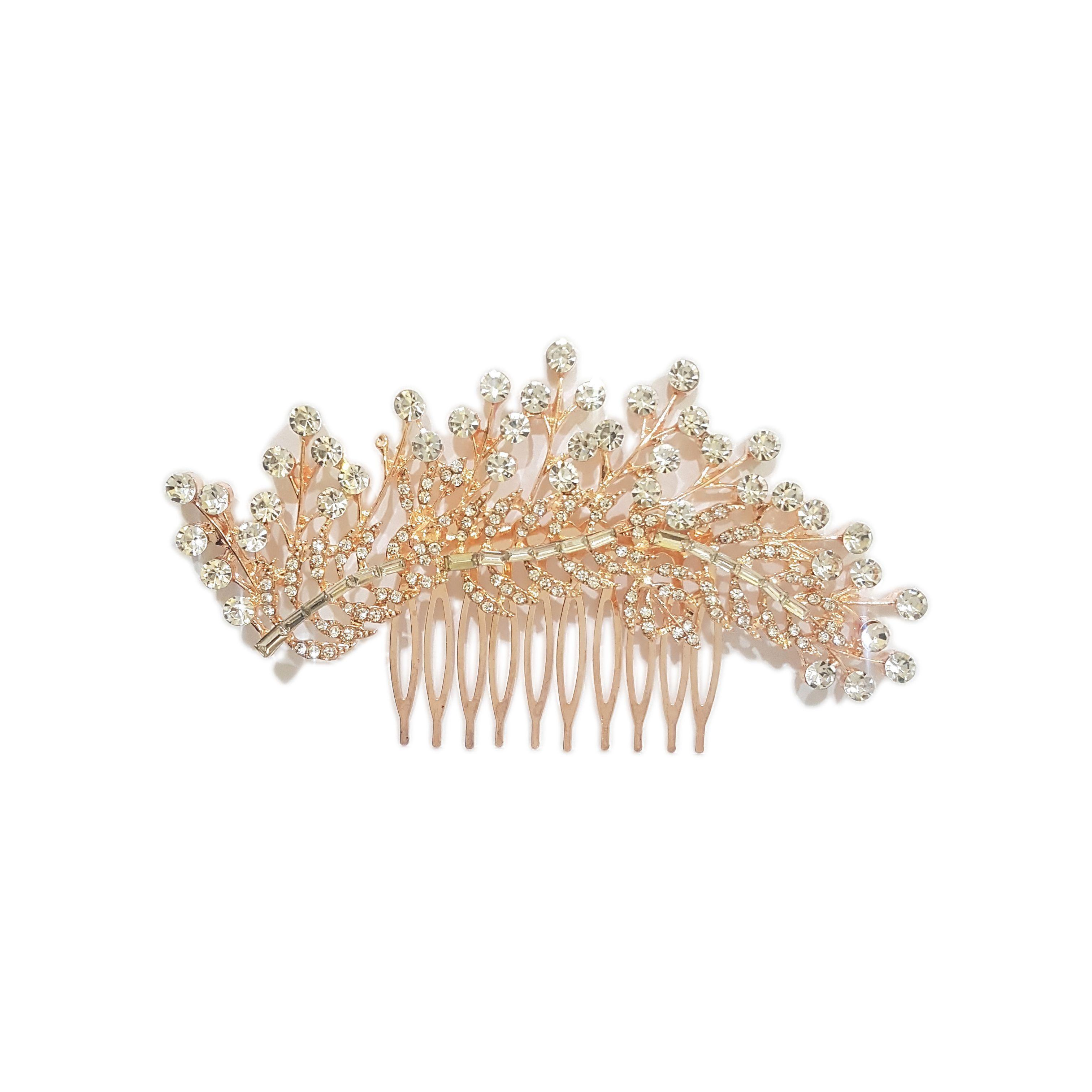 Peineta / Tocado / Accesorios Para Novia Mardin-0