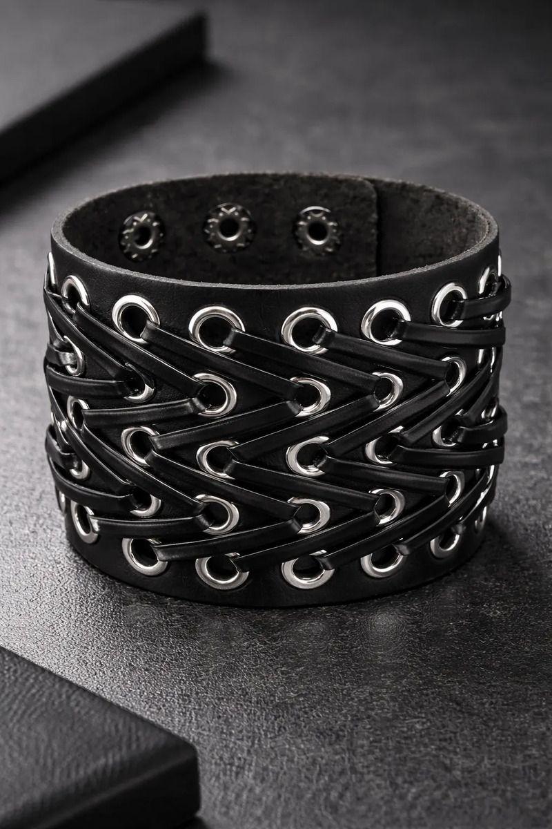 Brazalete Cuero Hombre Roger-2
