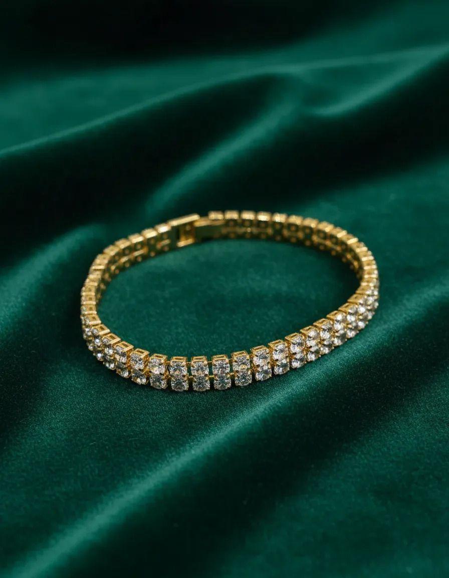 Brazalete / Pulsera Fantasía Para Fiesta De Strass Taro-2