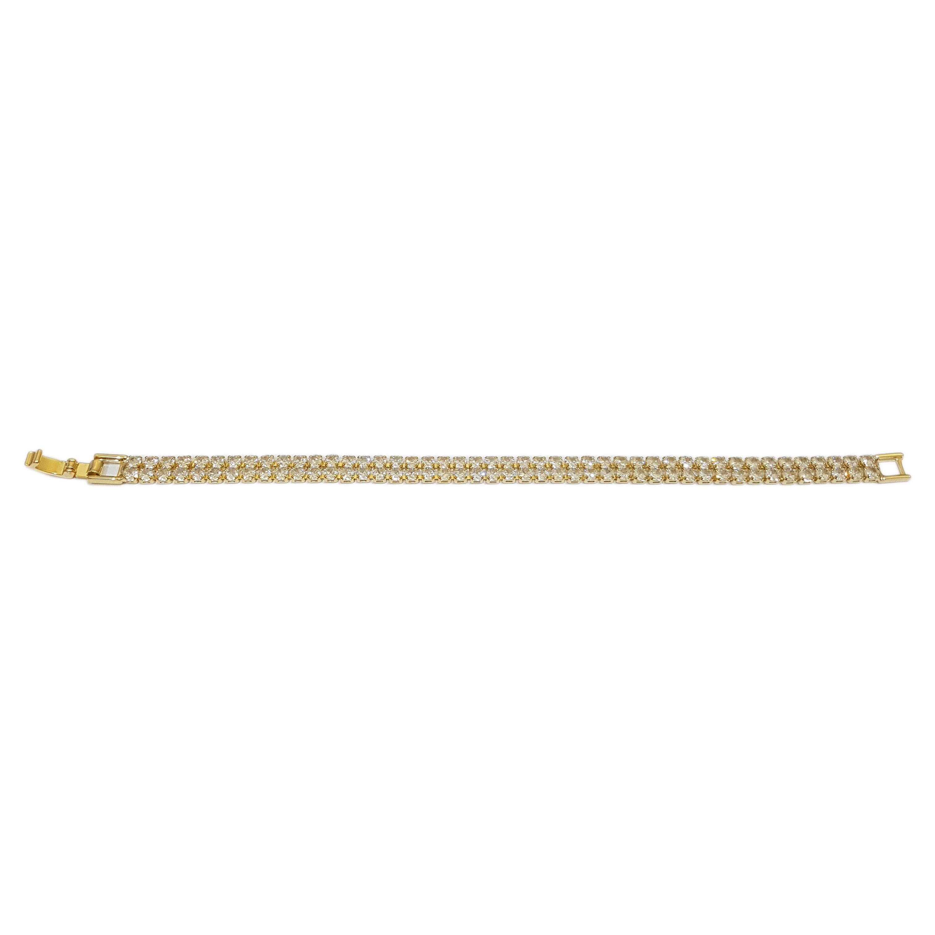 Brazalete / Pulsera Fantasía Para Fiesta De Strass Taro-3