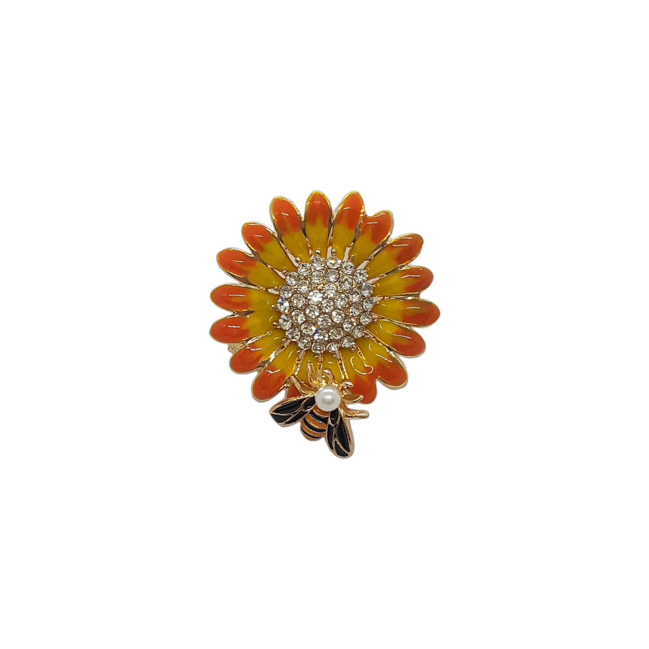 Broche Prendedor Para Mujer Roseta-0