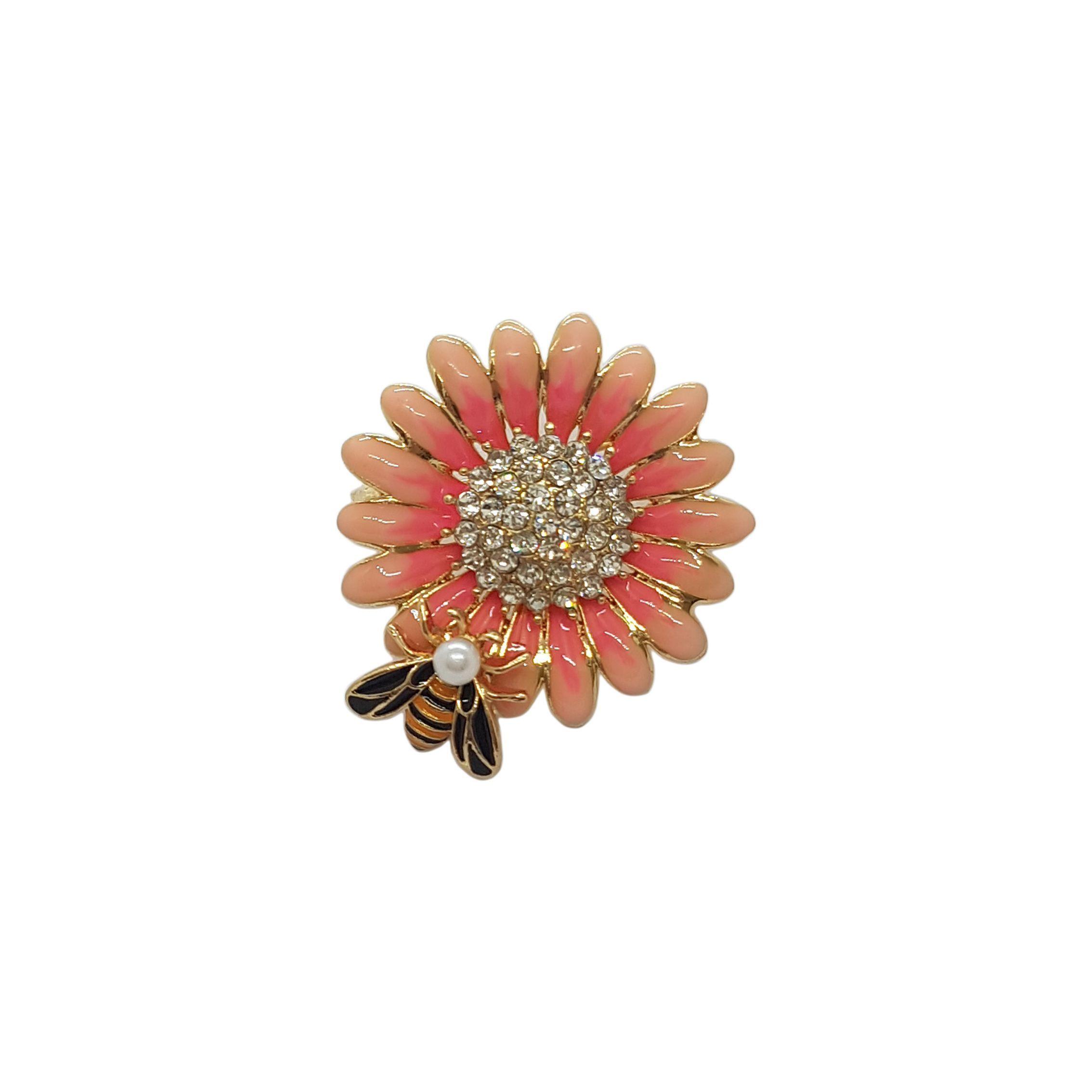 Broche Prendedor Para Mujer Roseta-0