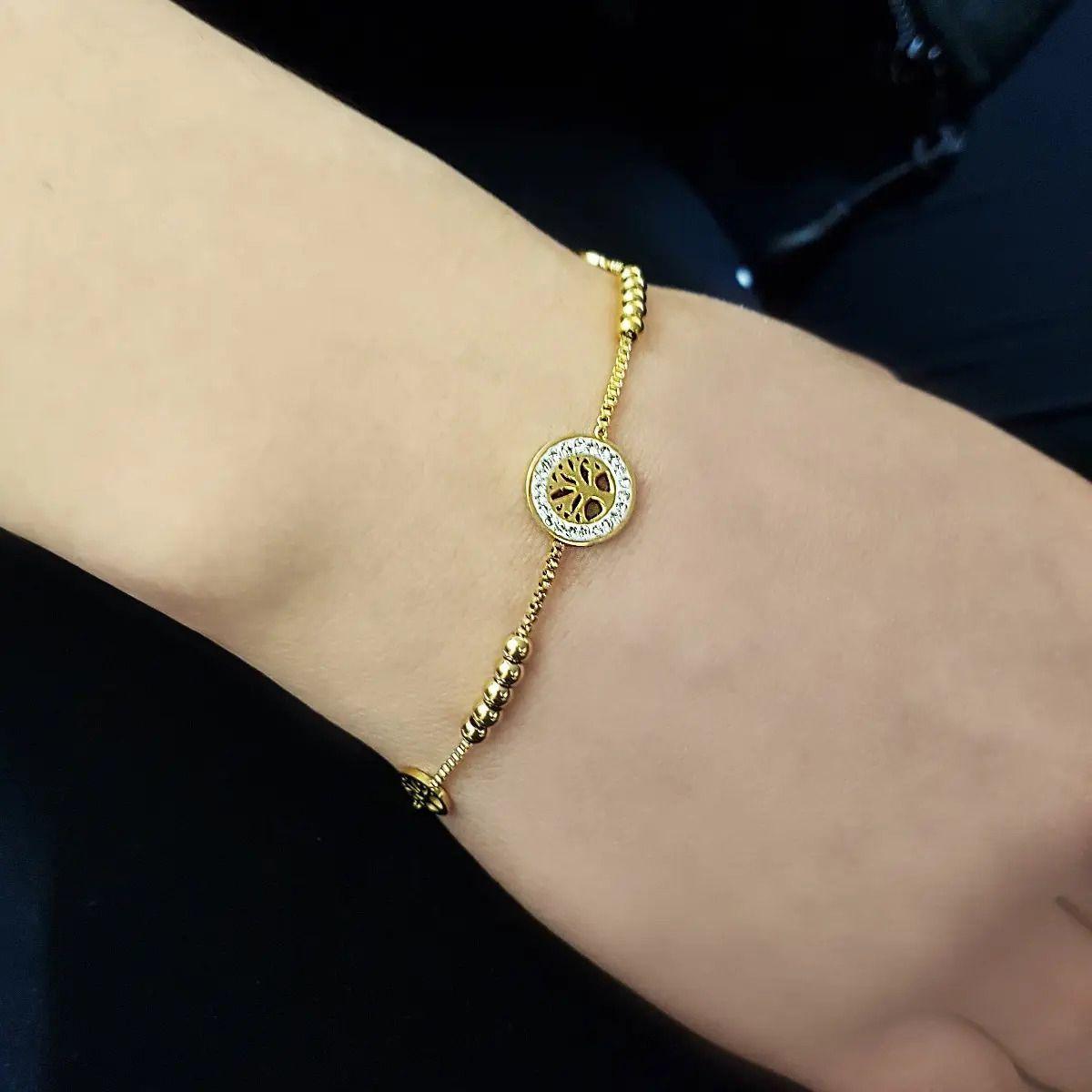 Brazalete / Pulsera De Acero Mujer In Design-2