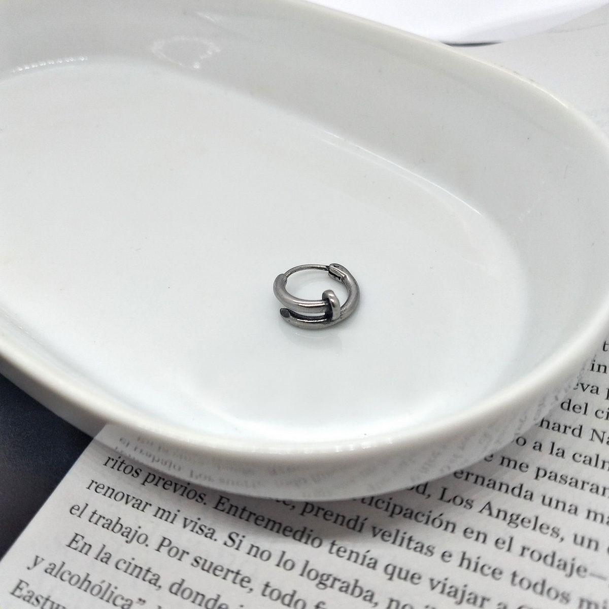 Aro Tipo Huggies Moderno Para Hombre Clavo-2