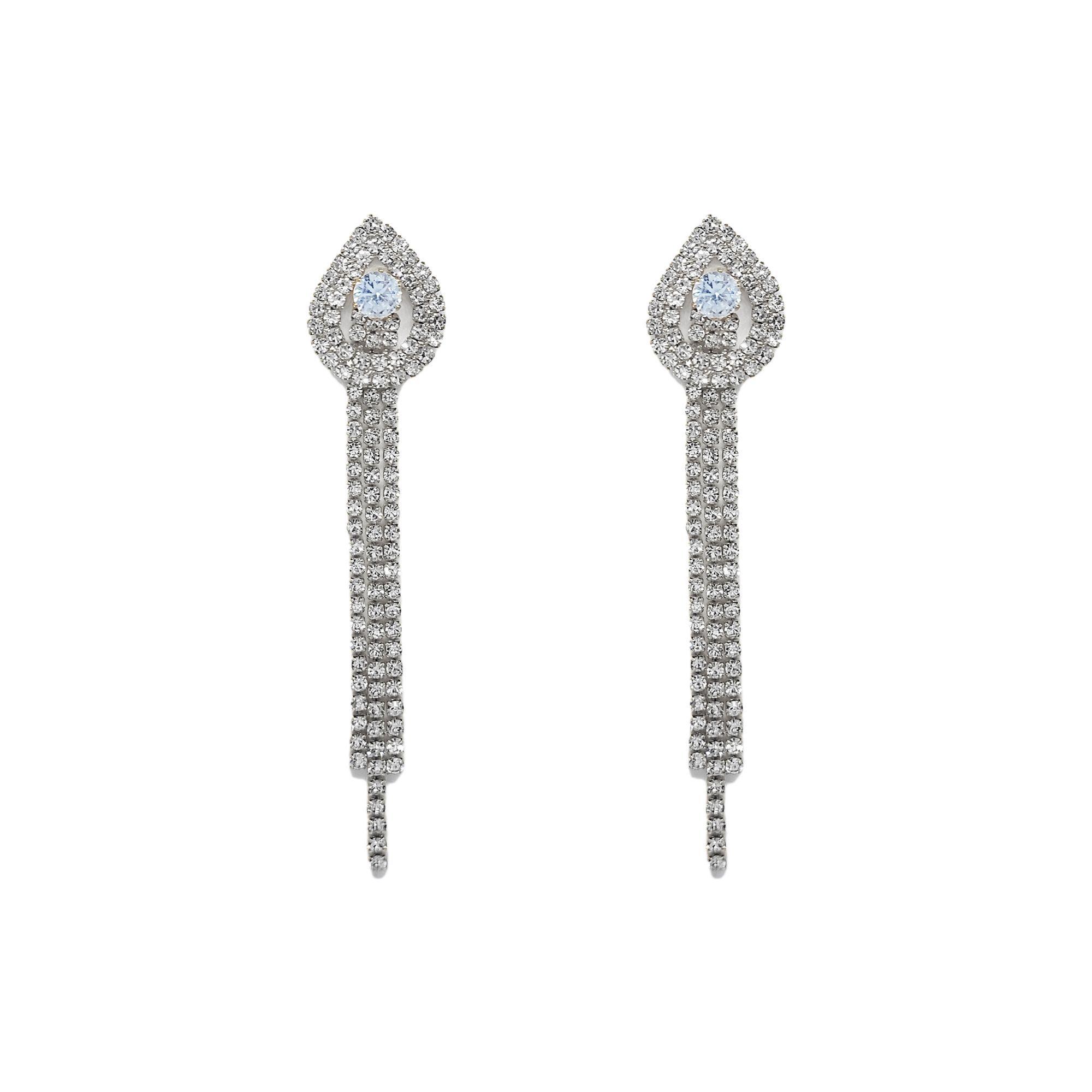 Aros De Fantasía Para Fiesta De Strass Nella-0