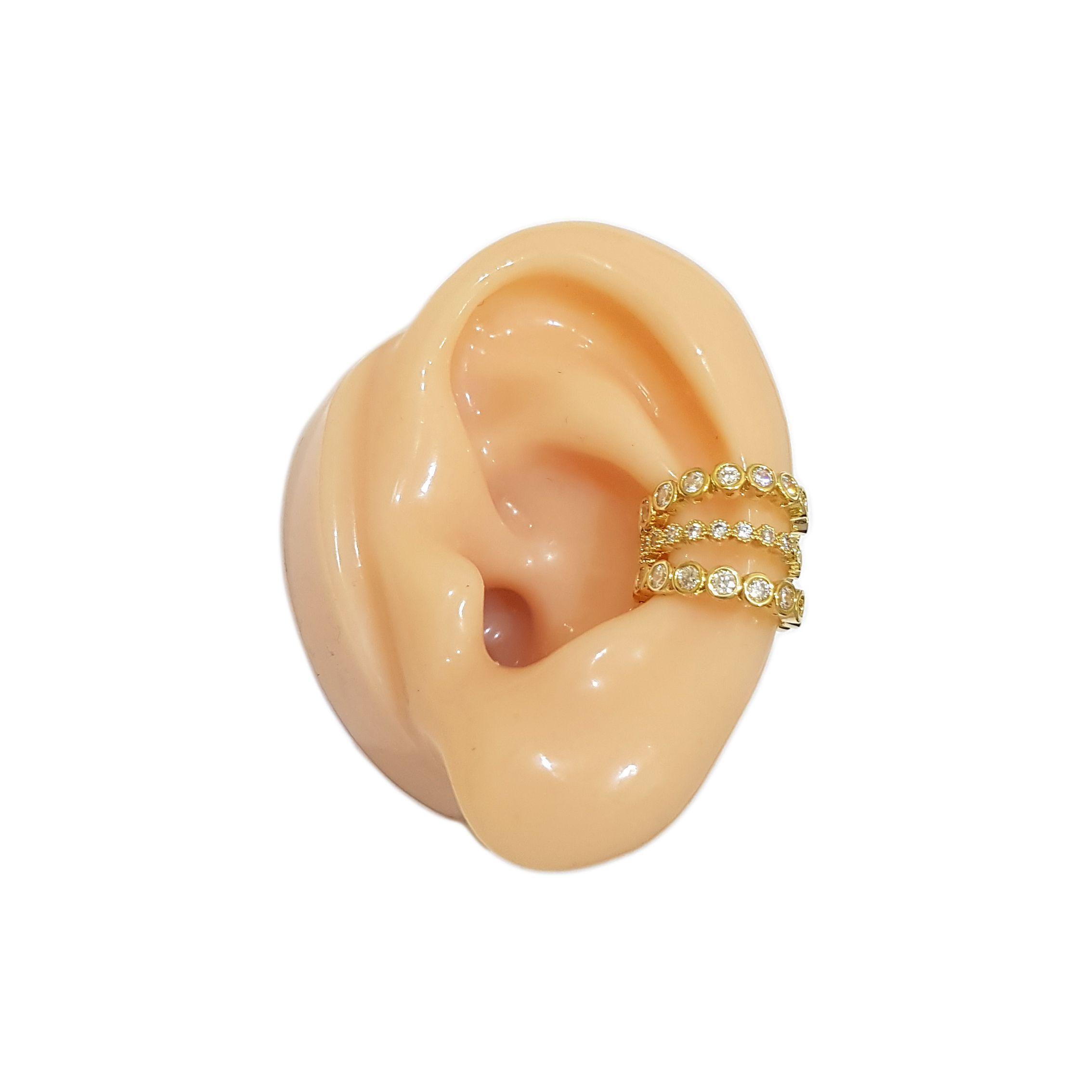 Aro A Presión Earcuff Puntos Bella -2