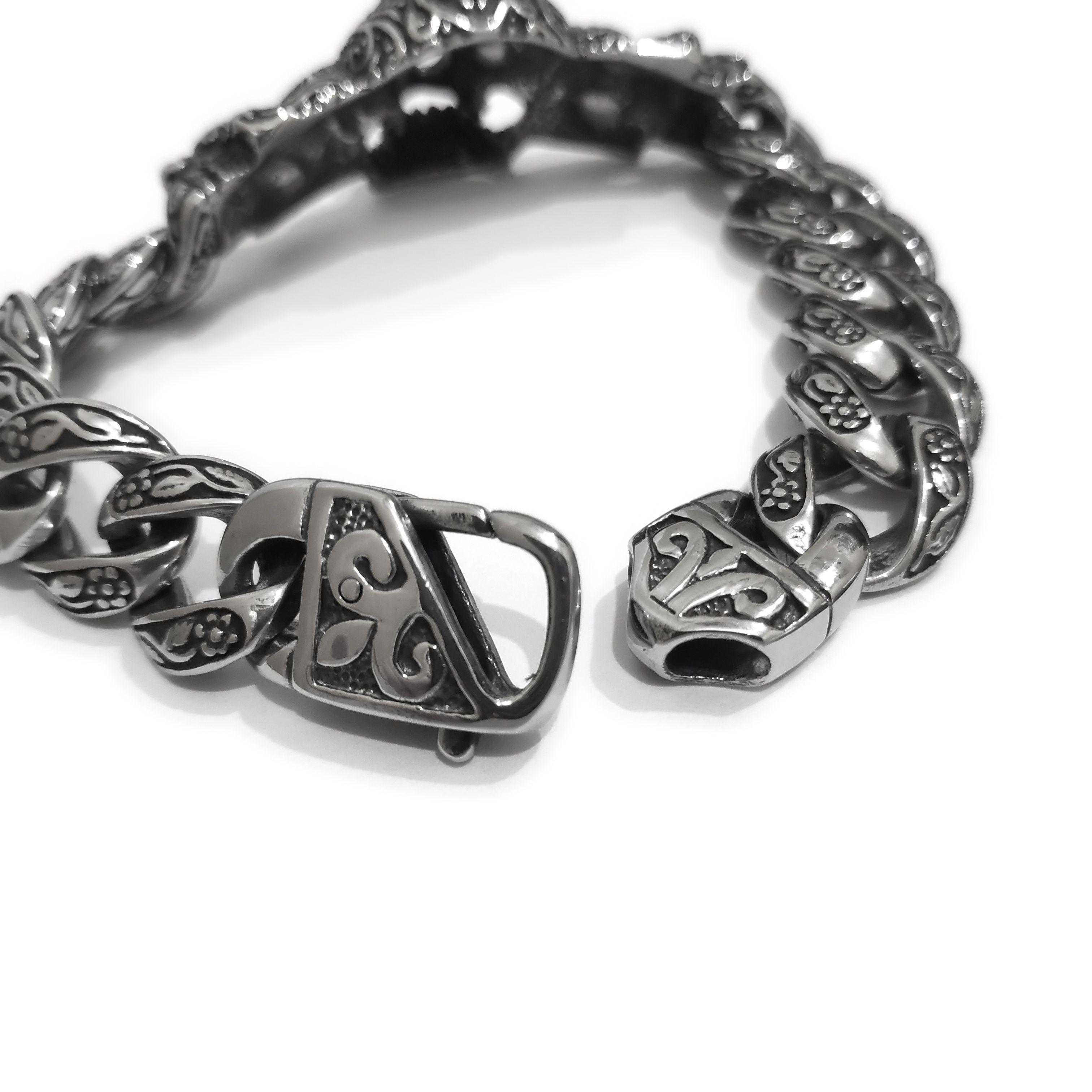 Pulsera De Acero Para Hombre Zeus -2