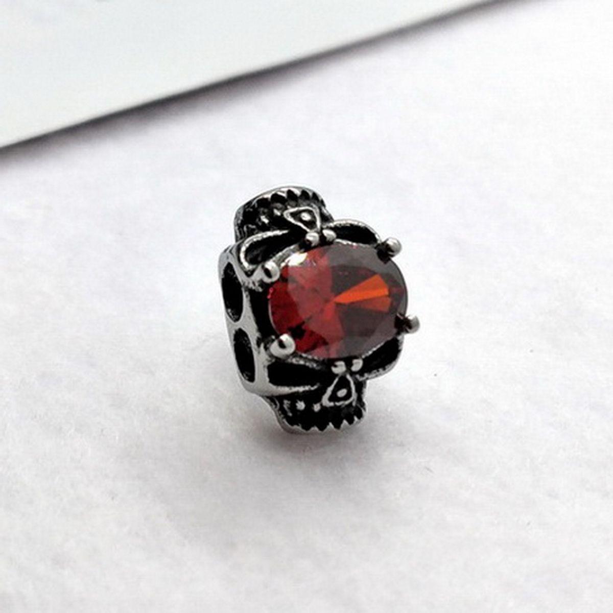 Aro Moderno Para Hombres Calavera-5