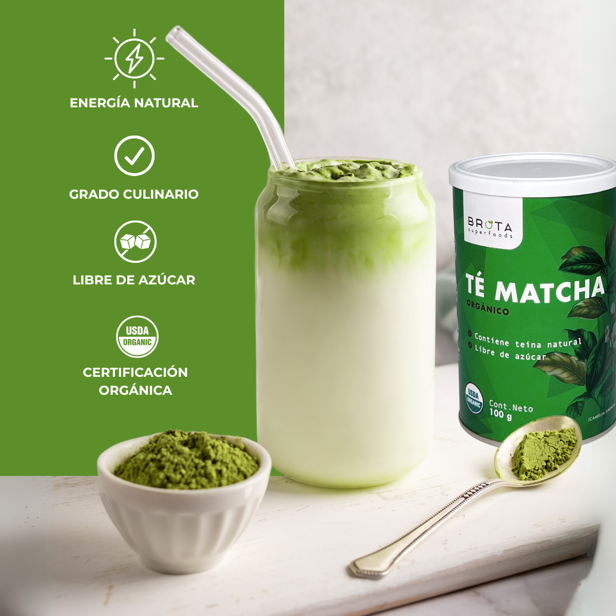 Té Matcha Detox orgánico 100 g-2