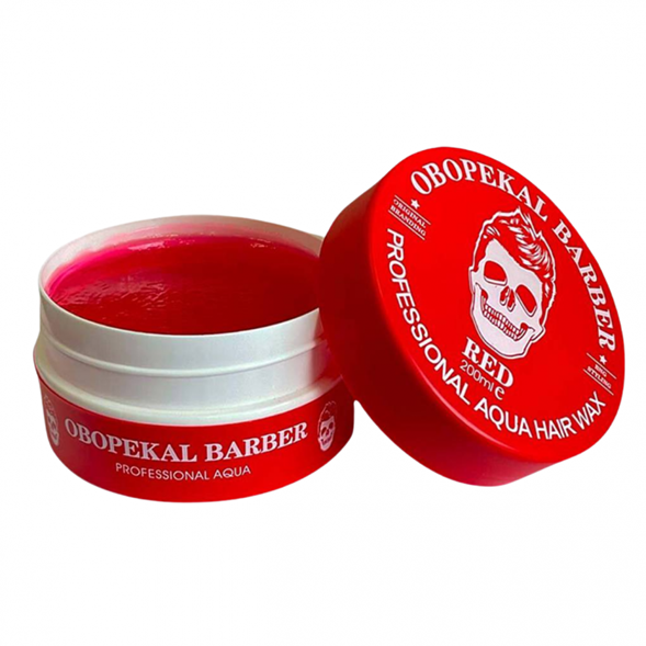 OBOPEKAL CERA BARBER RED PROFESSIONAL AQUA HAIR WAX. (Pelo, Cabello, barba)-2