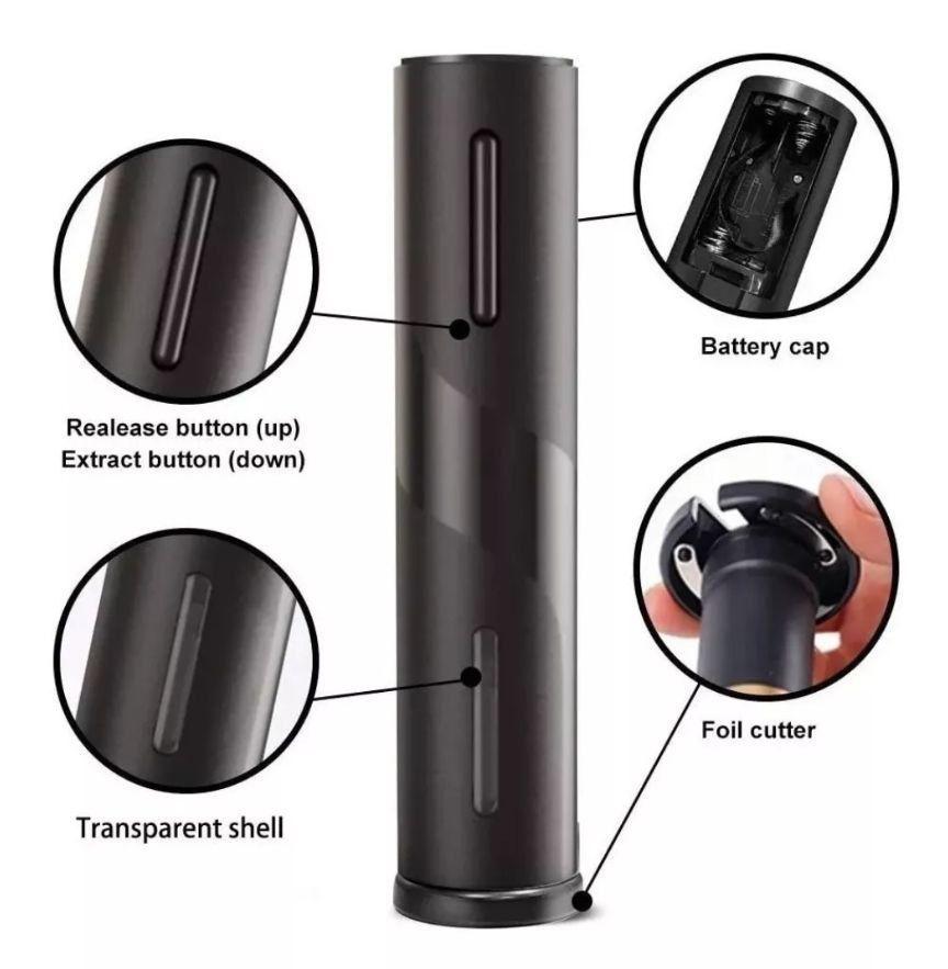 Sacacorchos Automático Recargable-2