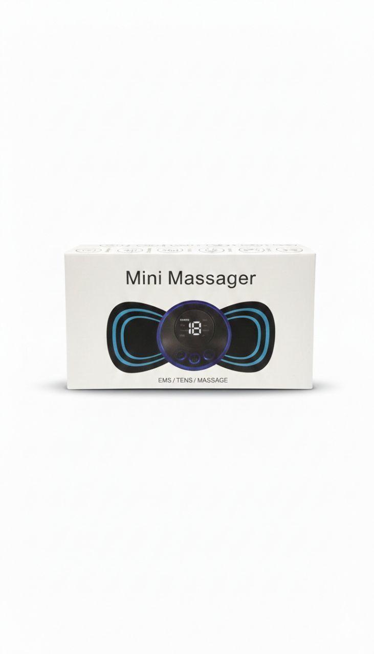 Mini Masajeador Parche El ctrico Corporal Port til Masajes-5