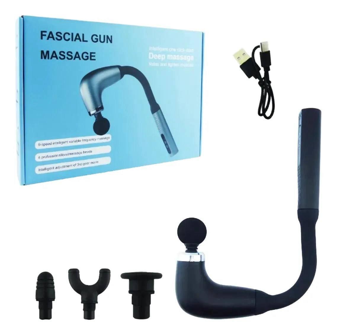 Pistola De Masaje De Tejido Profundo Para Espalda Y Cuello-2