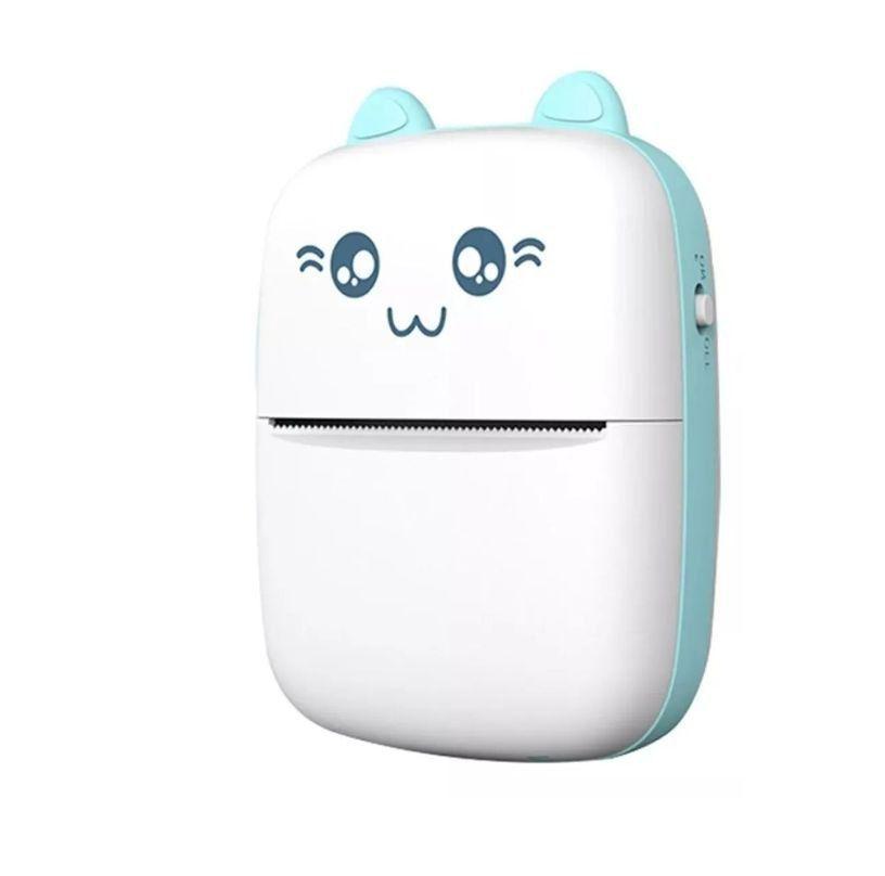 Mini Impresora Térmica Portátil Bluetooth Gatito-1