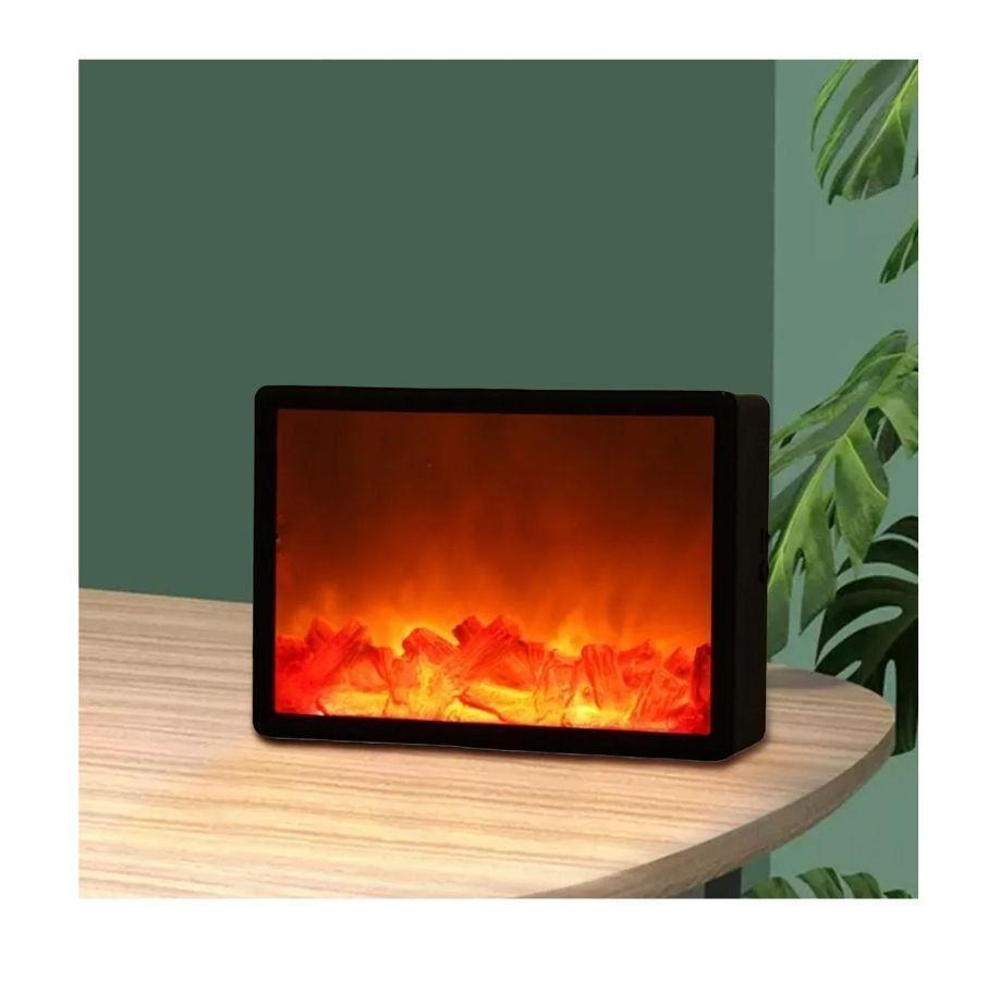 Lámpara Tipo Chimenea Simulador De Llama-3