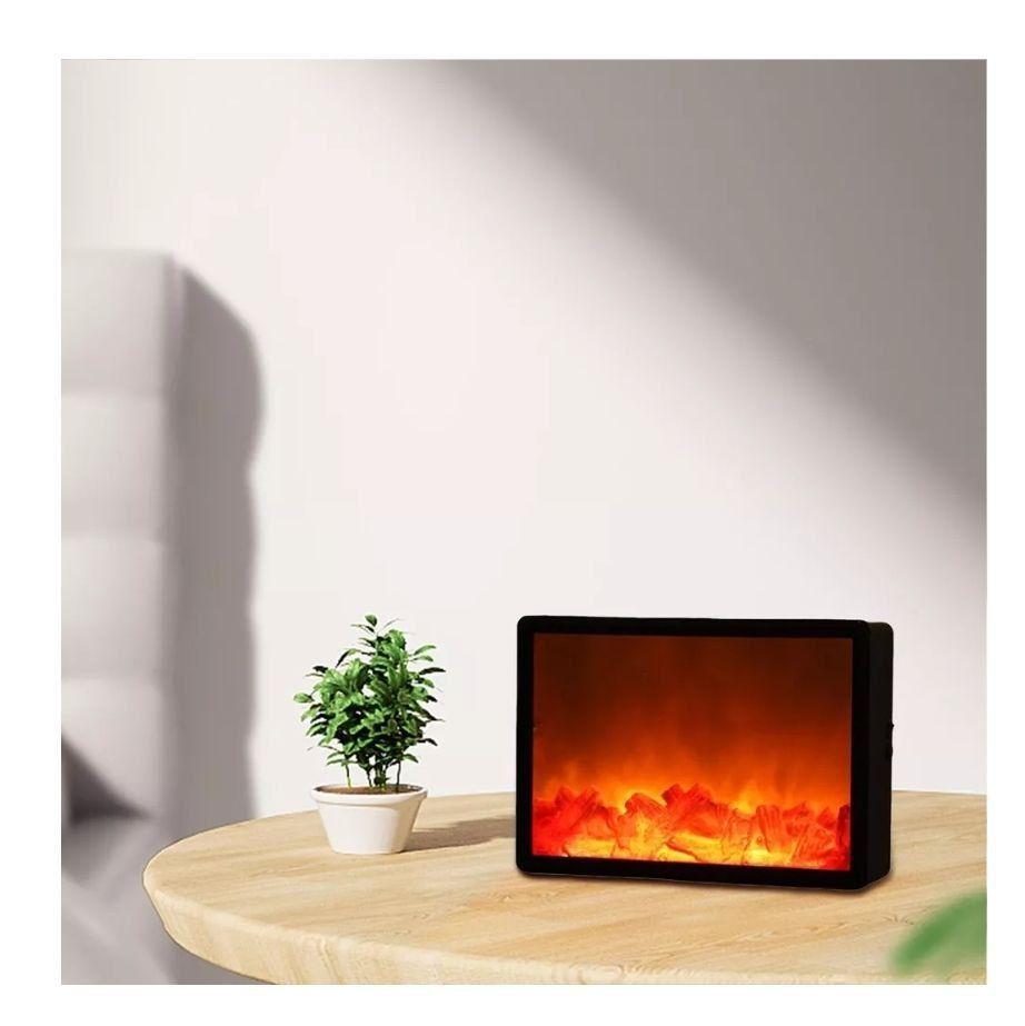 Lámpara Tipo Chimenea Simulador De Llama-7