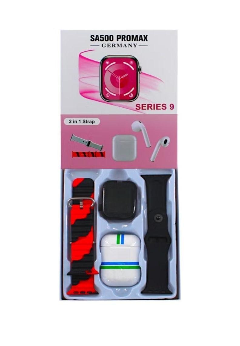 SMARWATCH PRO MAX 2 en 1 S9  2 correas auriculares-2