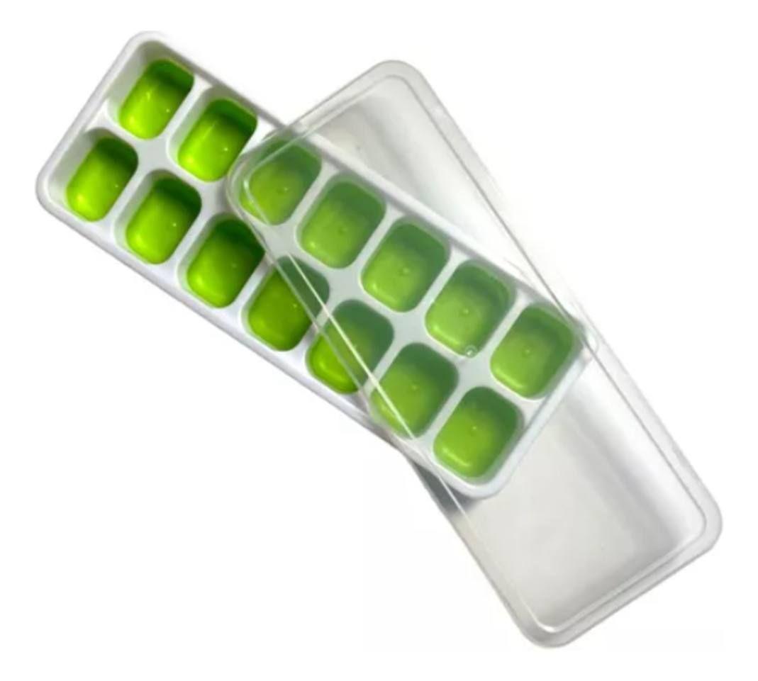 Cubetas Hielo Cubeta Hielo Hielera Cubetera Verde-0