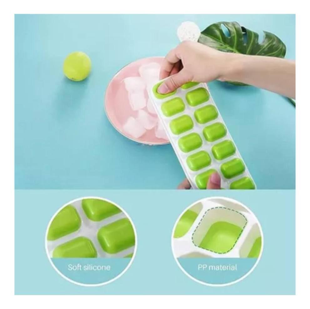 Cubetas Hielo Cubeta Hielo Hielera Cubetera Verde-1