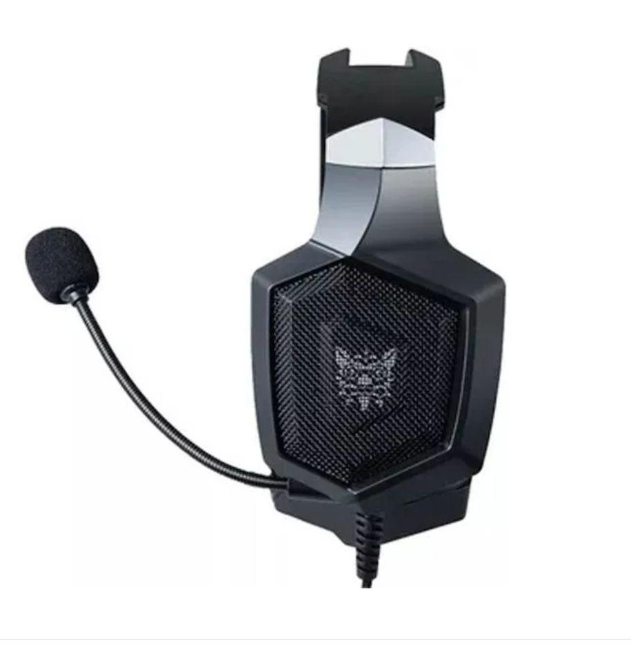 Audífonos Gamer Onikuma K8 Color Negro Con Luz Rgb Led-3