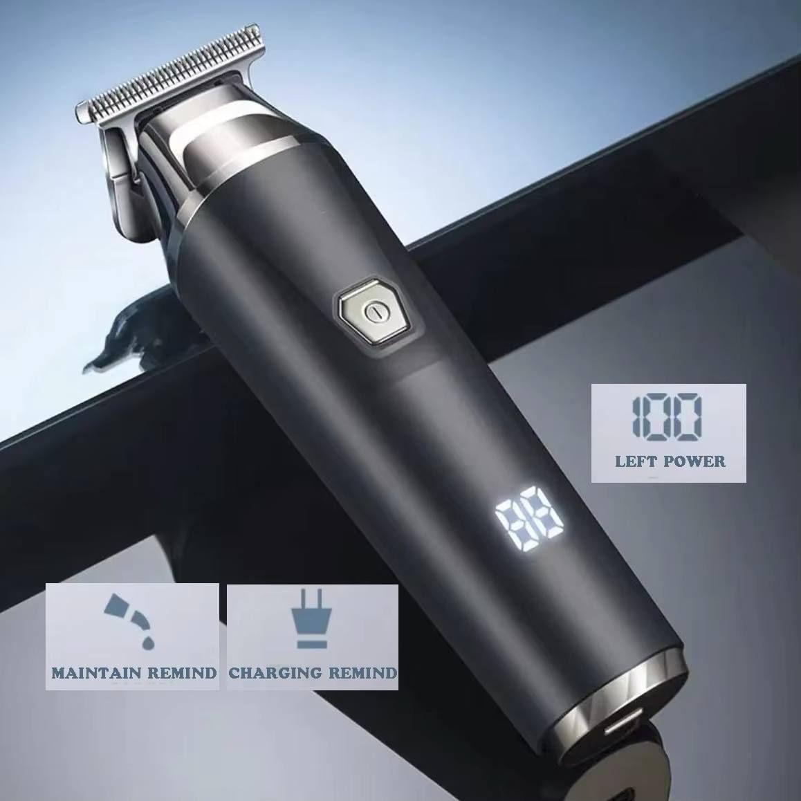 M quina Cortar Pelo Inal mbrica Profesional Usb Blanco-4