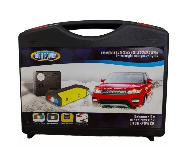 Iniciador Arrancador Baterias Carro Moto Compresor Kit 12v-0
